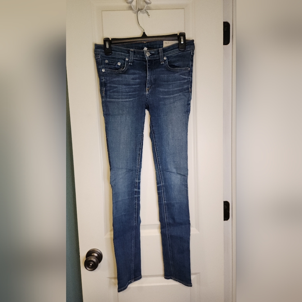 rag & bone Women's Skinny Low Rise Preston Jeans